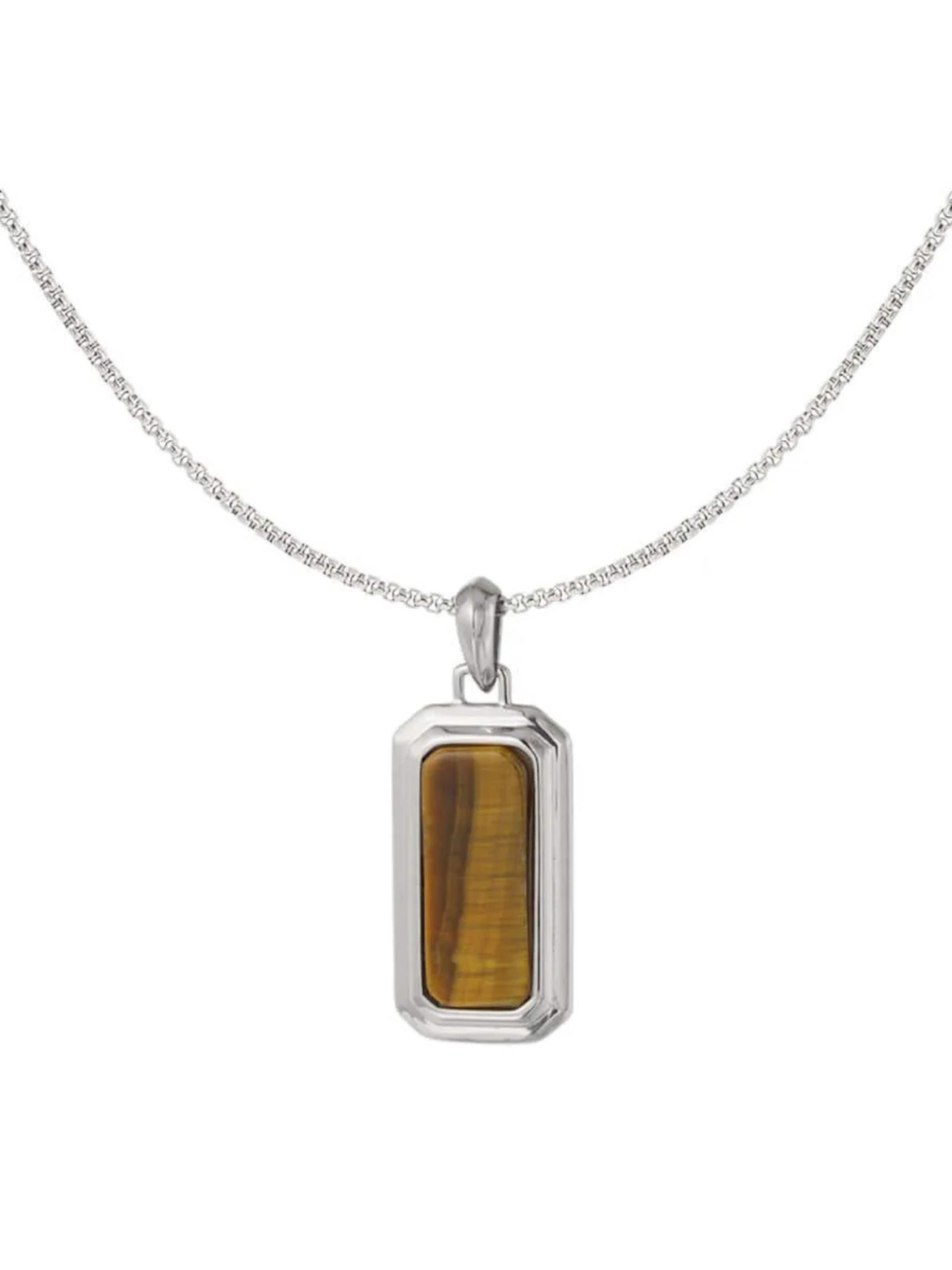 Eternal Necklace in Brown