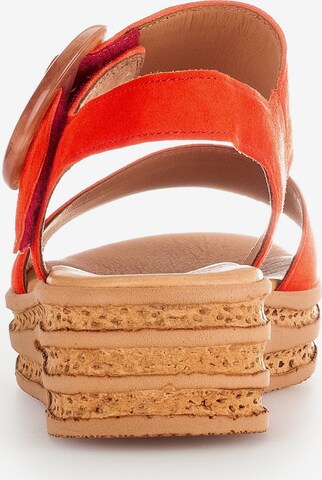 GABOR Strap Sandals in Orange