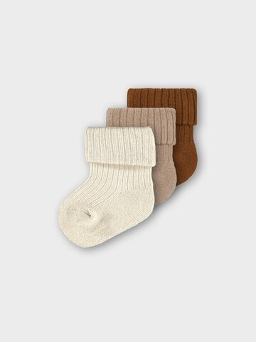 NAME IT Socken 'Storm' in Beige