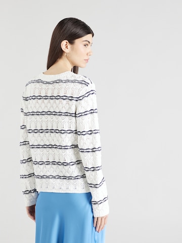 Pull-over 'SALANDA' VILA en blanc