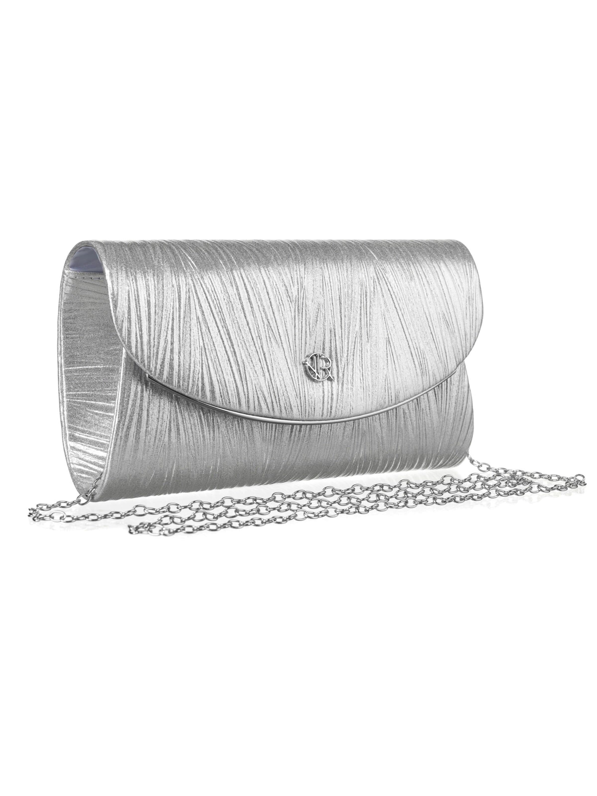 Tomshop24-7 Clutch 'Rovicky Nela'‌ in Silber: Vorderseite