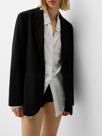 Blazer Bershka en noir