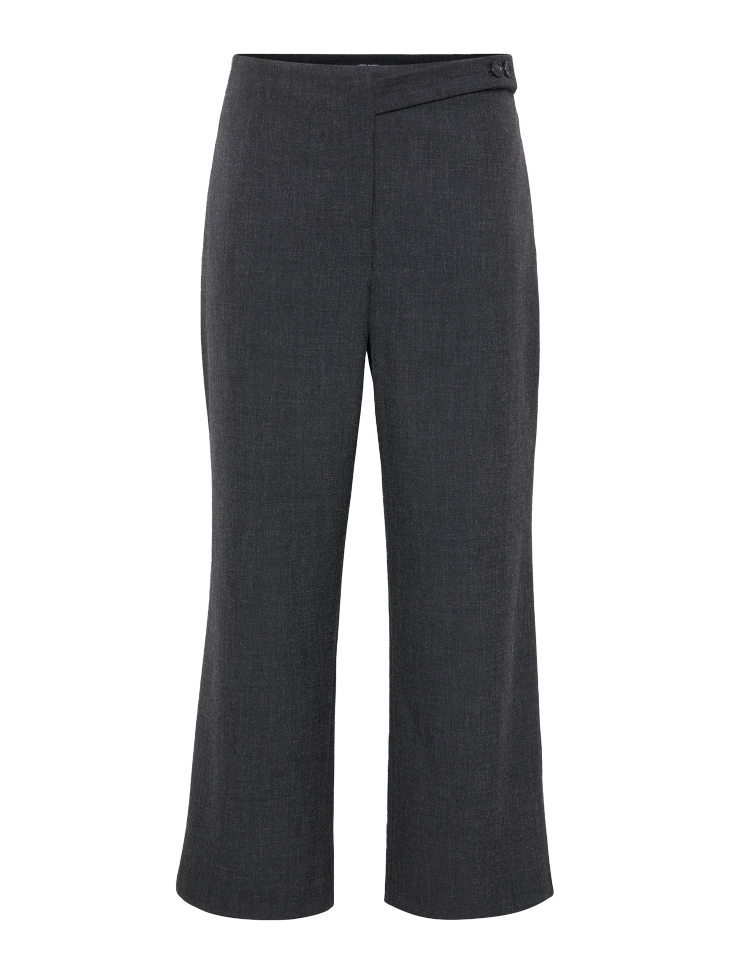 Vero Moda Curve regular Παντελόνι σε γκρι: μπροστά