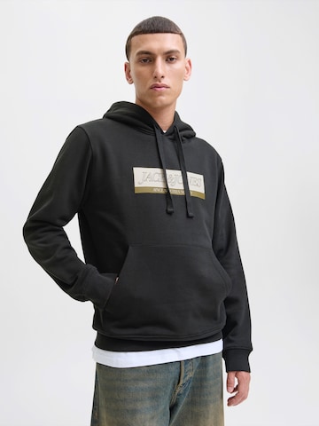 Bluză de molton 'JORINWOOD' de la JACK & JONES pe negru