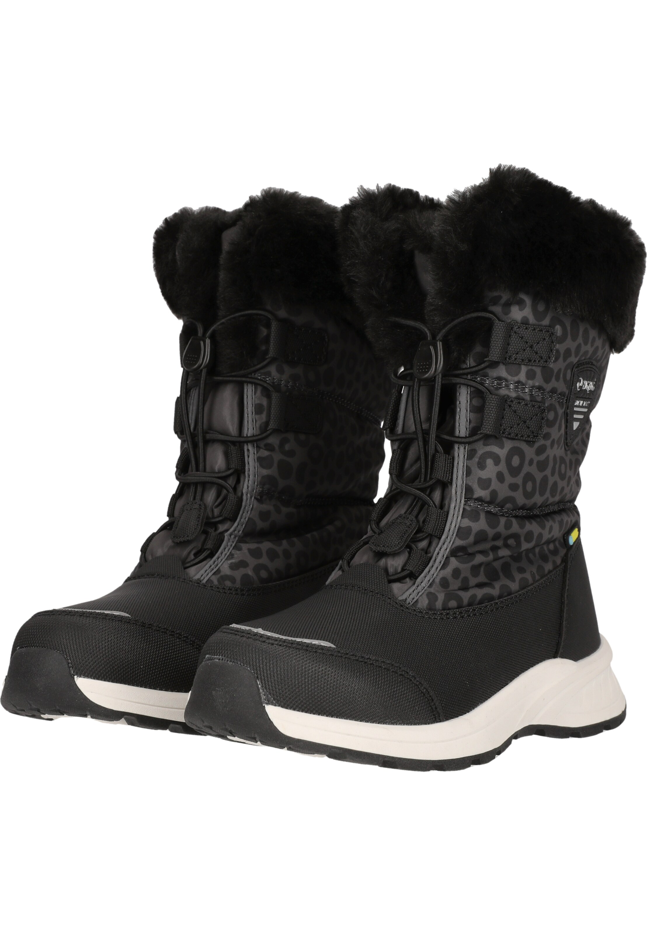 ZigZag Snow Boots 'Wesend' in Black