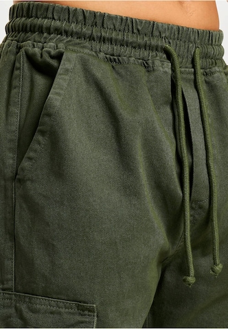 Loosefit Jeans cargo DEF en vert