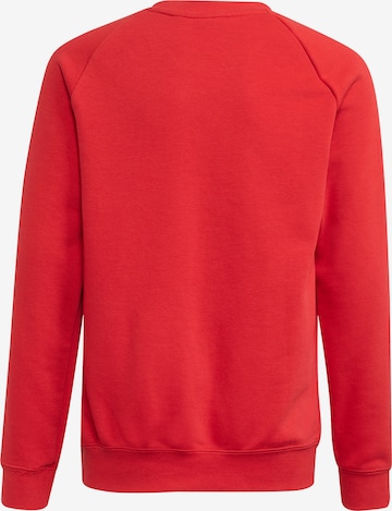 ADIDAS PERFORMANCE Athletic Sweatshirt 'Manchester United Crew' in Red