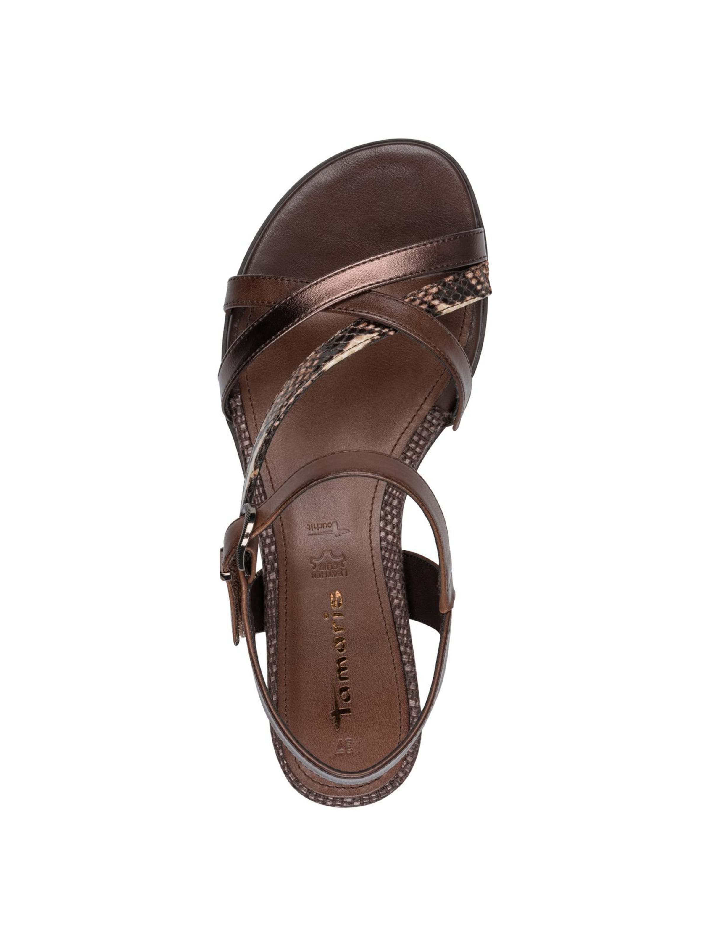 Sandales Tamaris en marron