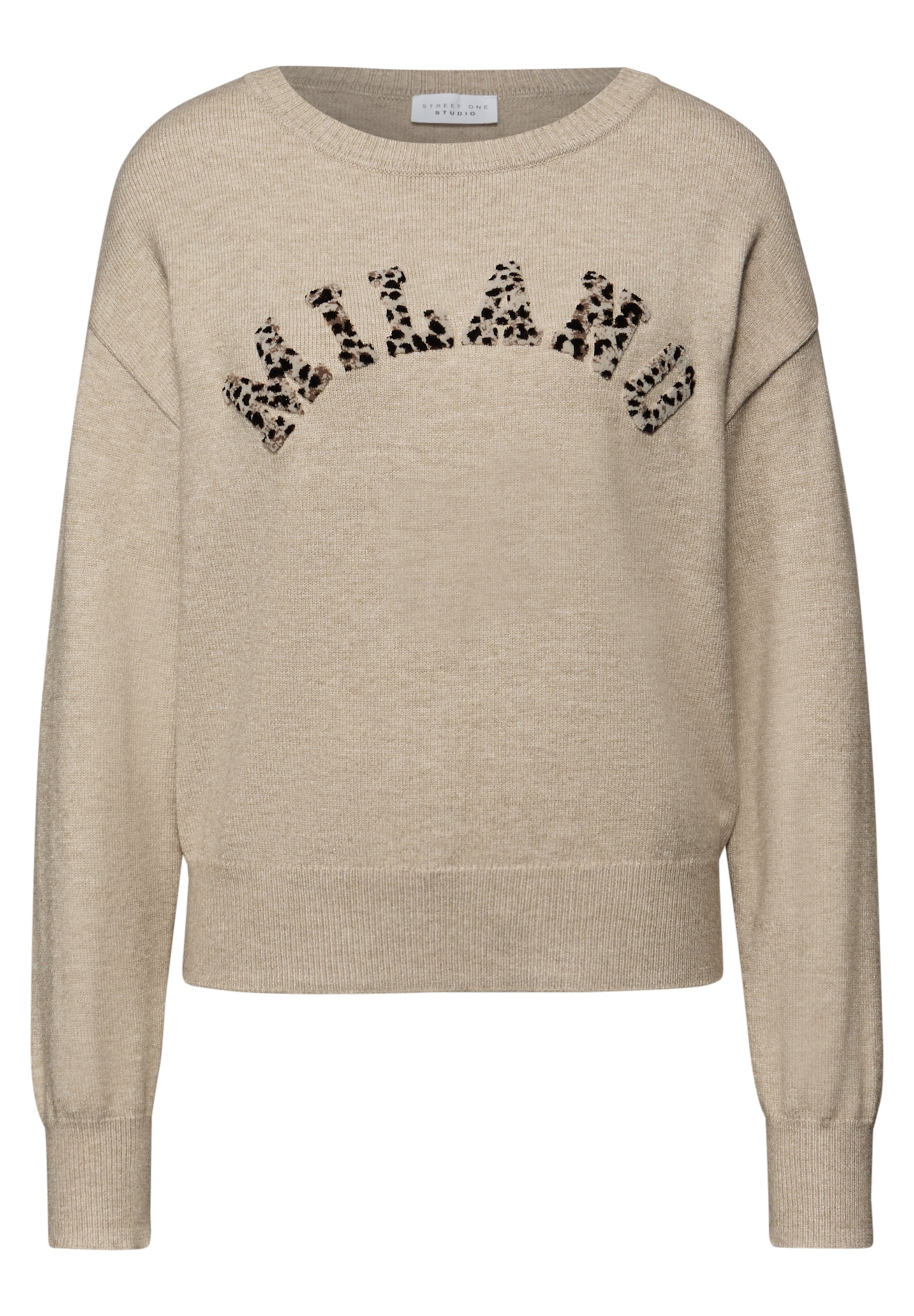 Street One Studio Pullover in Beige: Vorderseite