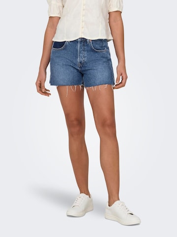 ONLY Regular Shorts 'CARLY' in Blau