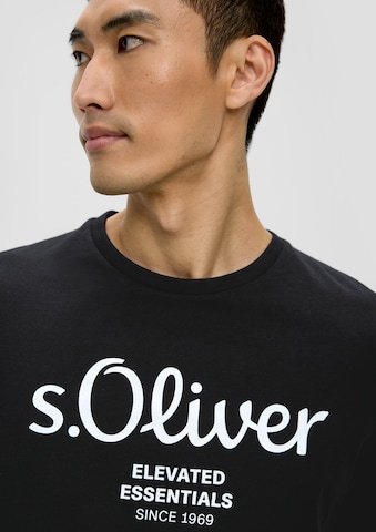 s.Oliver Shirt in Schwarz