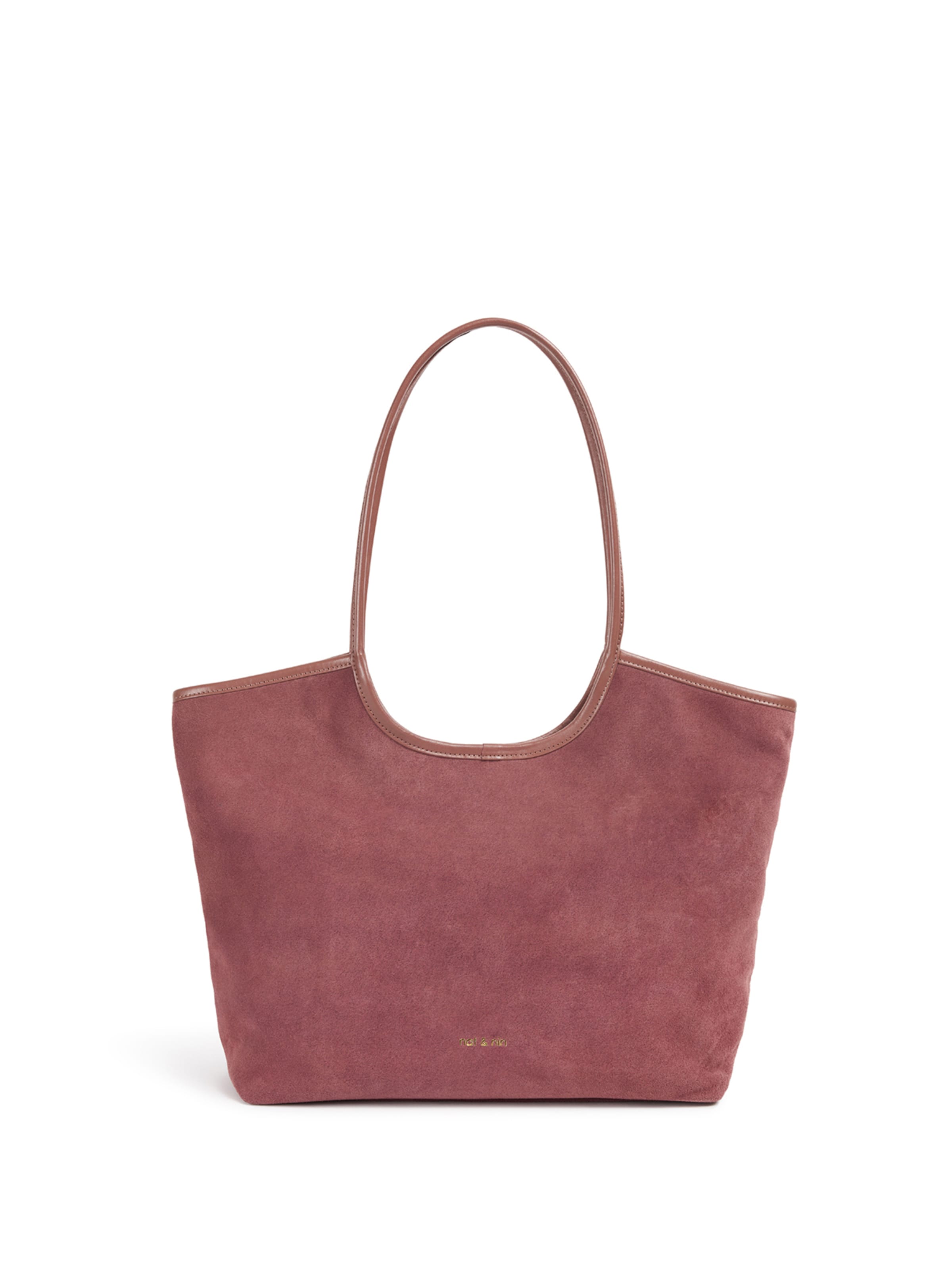 Nat&Nin Μεγάλη τσάντα 'Milan' σε ροζ: μπροστά