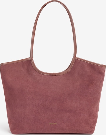 rožinė Nat&Nin Pirkinių krepšys 'Milan': priekis