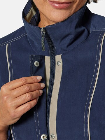 Goldner Übergangsjacke in Blau