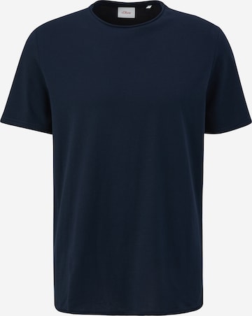 s.Oliver T-Shirt in Blau: predná strana