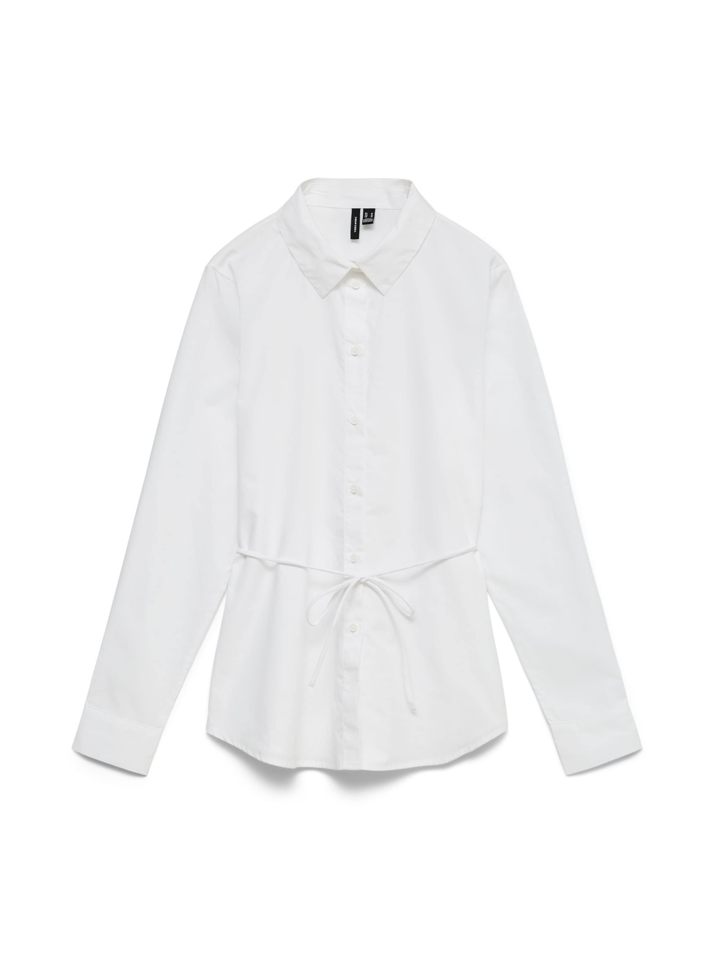 Vero Moda Curve Bluse 'VMCelina' in 4XL in weiß, Produktansicht