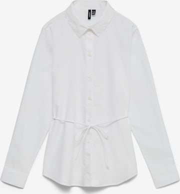 Vero Moda Curve Bluse 'VMCelina' in Weiß: Vorderseite