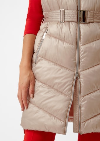 Gilet COMMA en beige