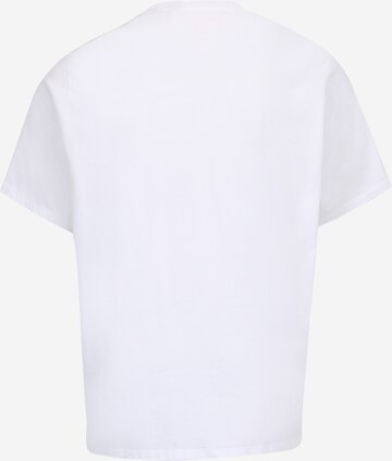 Levi's® Big & Tall Футболка 'Original Housemark Tee' в Белый