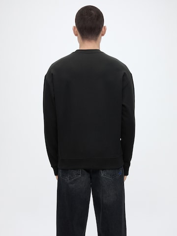 HUGO Tréning póló 'Nixalien' - fekete