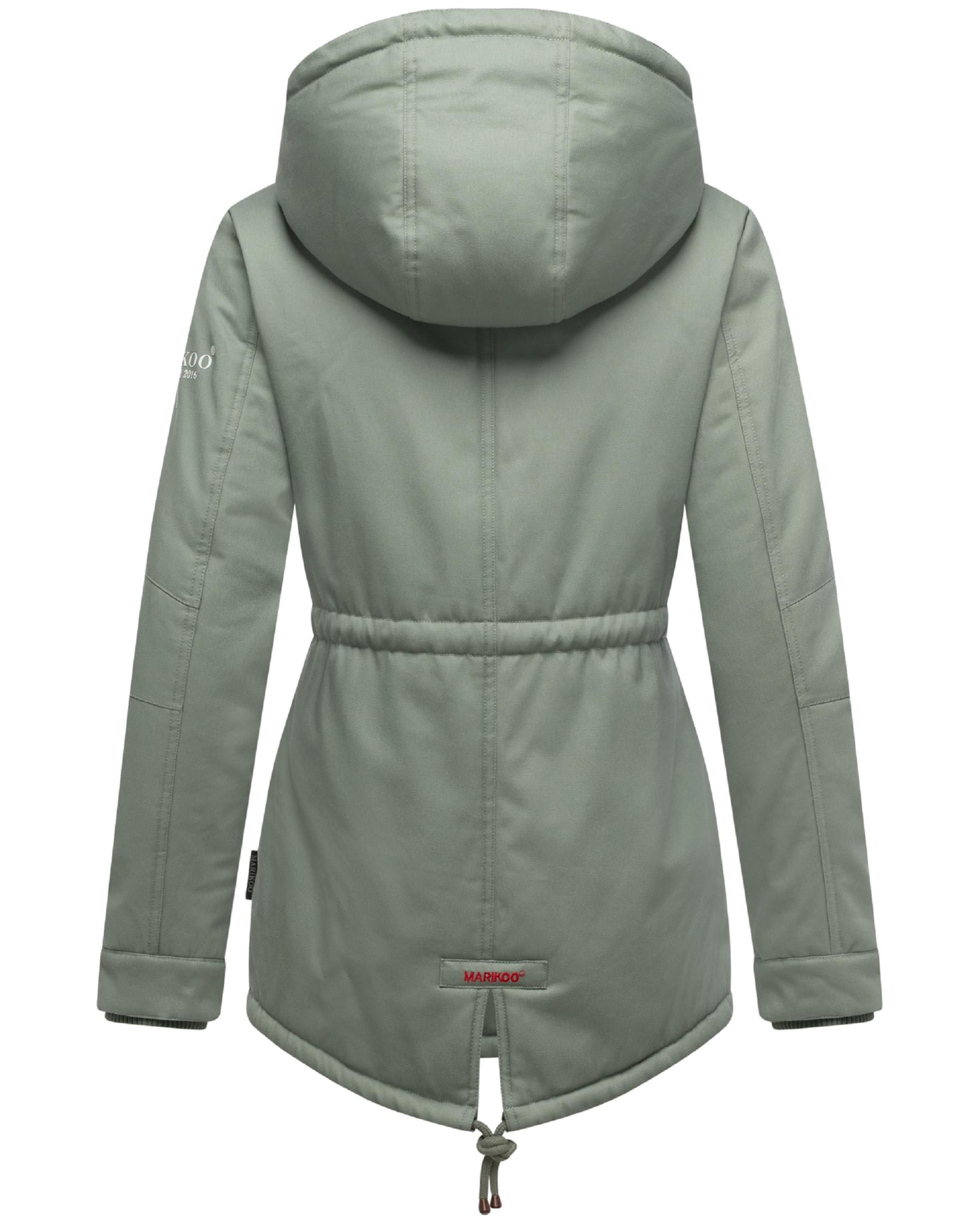 MARIKOO Winterparka 'Manolya' in Groen