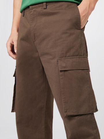ABOUT YOU Limited Regular Cargo trousers 'Justus by Levin Hotho' in Green