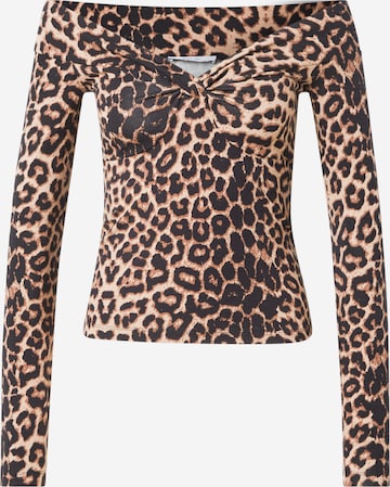 ABOUT YOU Shirt 'Emma' in Brown: front