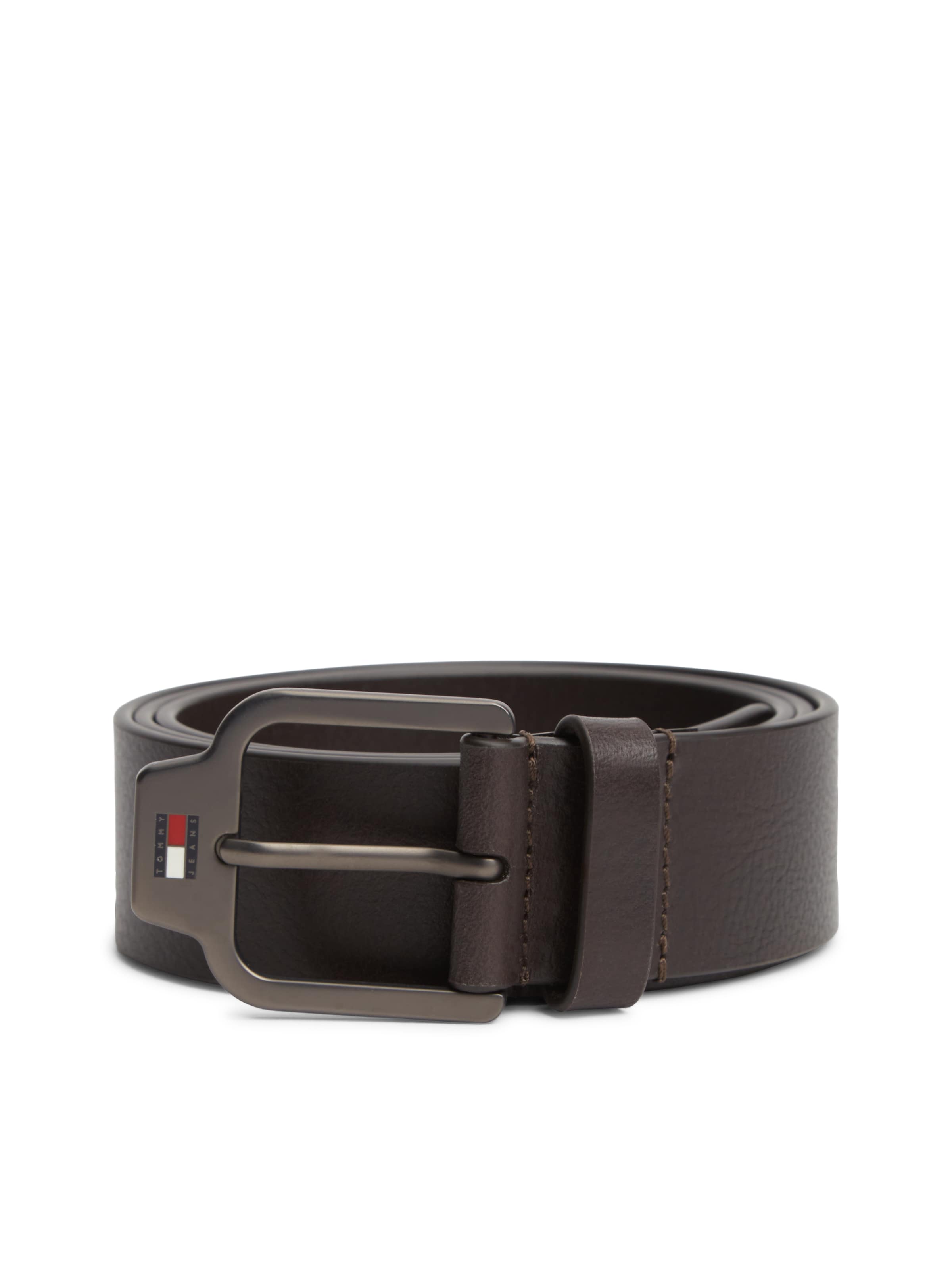 Tommy Jeans Belt 'SCANTON SEASONAL' in Brown: front