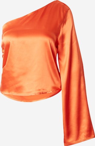 VILA - Blusa 'Ella' em laranja: frente