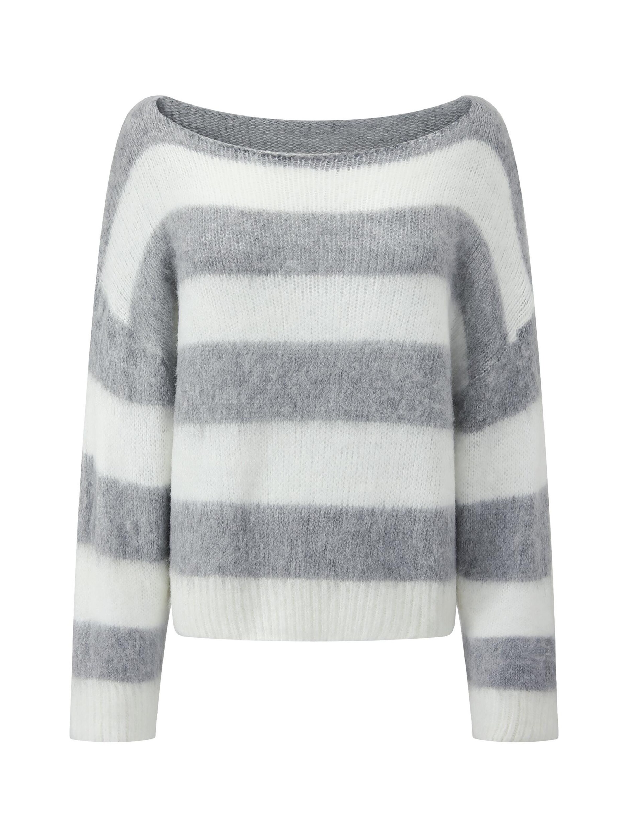 SASSYCLASSY Pullover in Grau: Vorderseite