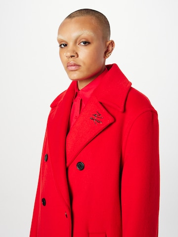 Karl Lagerfeld Přechodný kabát – červená