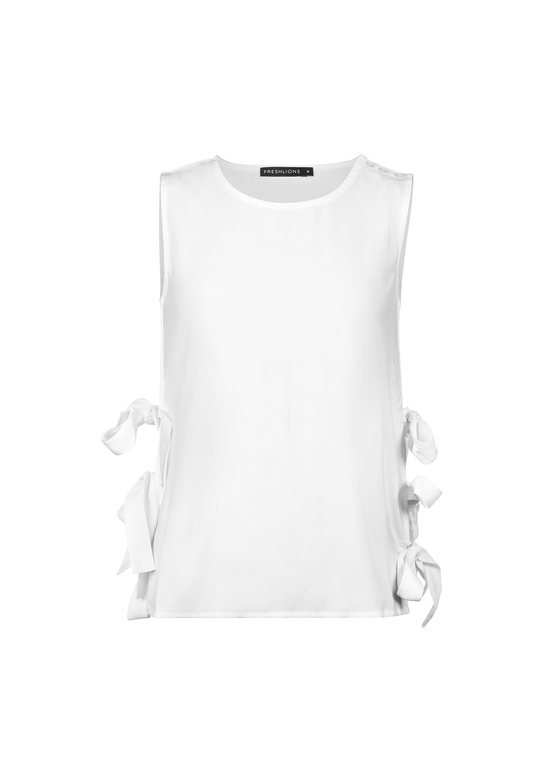 FRESHLIONS Top in White: front