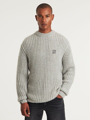 Pull-over 'Lorenzo' CHASIN' en gris : devant