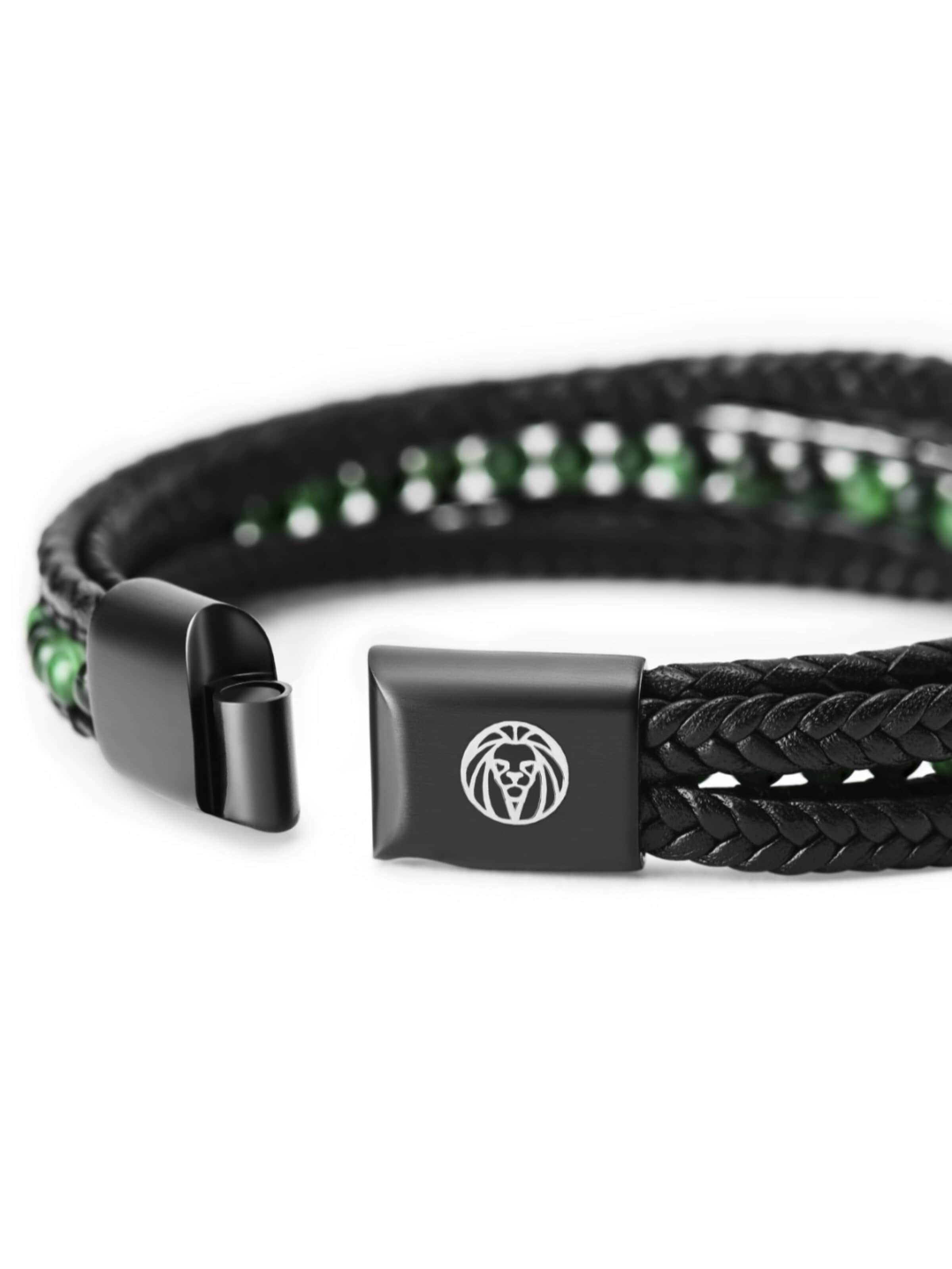 Lucleon Armband 'Naxos' in Groen
