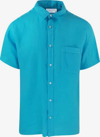 T-Shirt 'Haris Cotton' Haris Cotton en bleu : devant