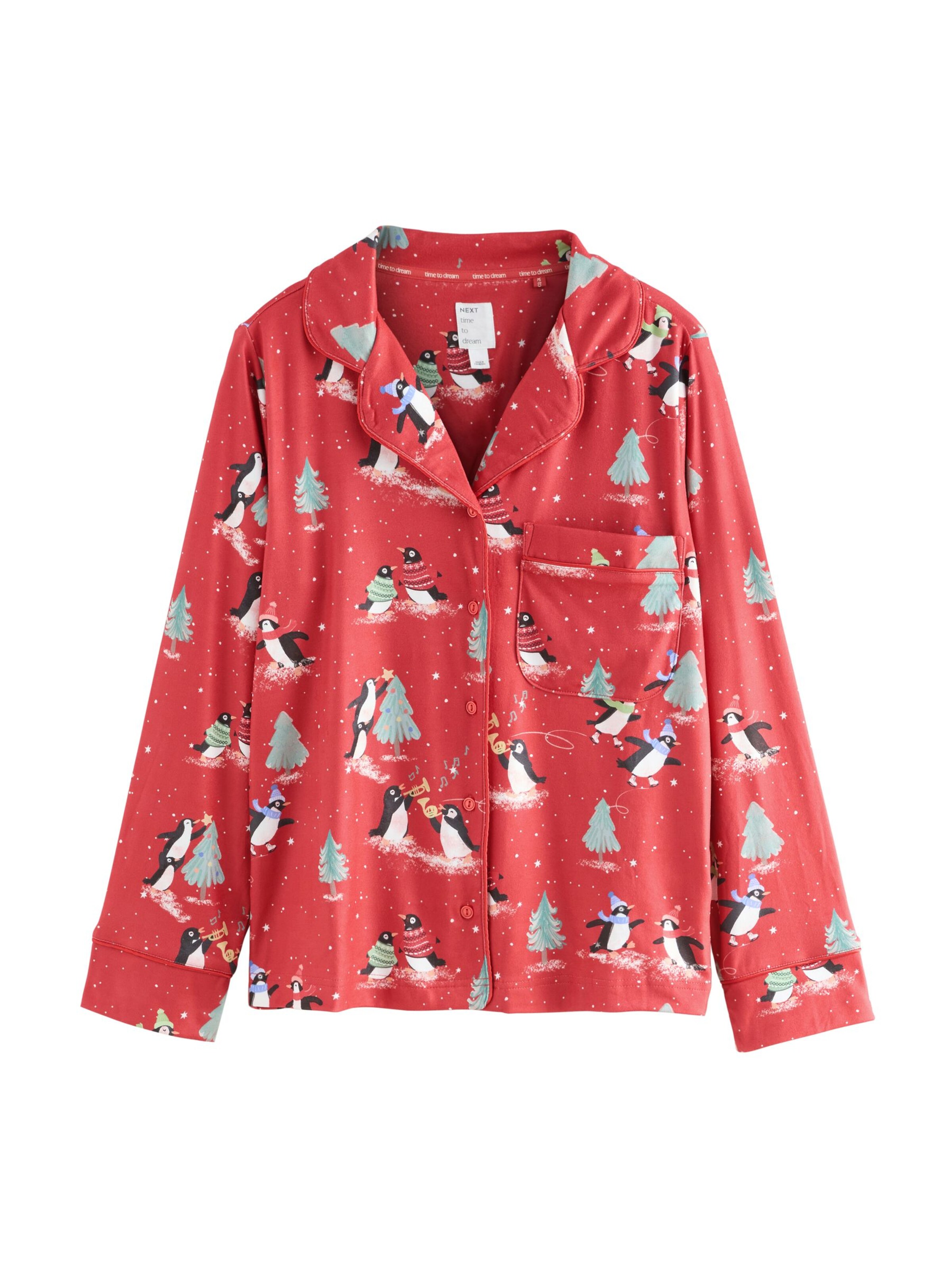 Next Пижама в червено