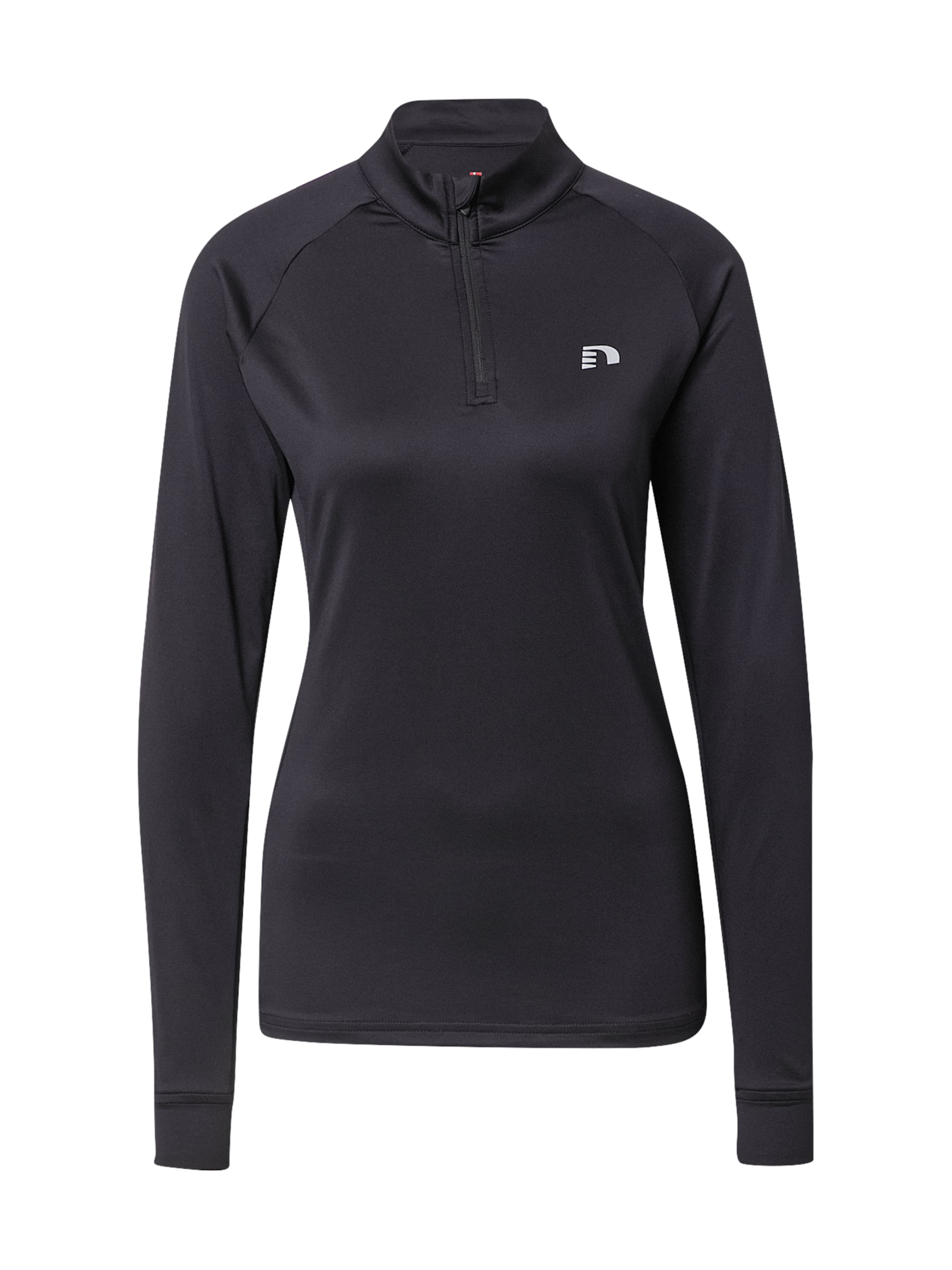 Newline Funktionsshirt in Schwarz: Vorderseite