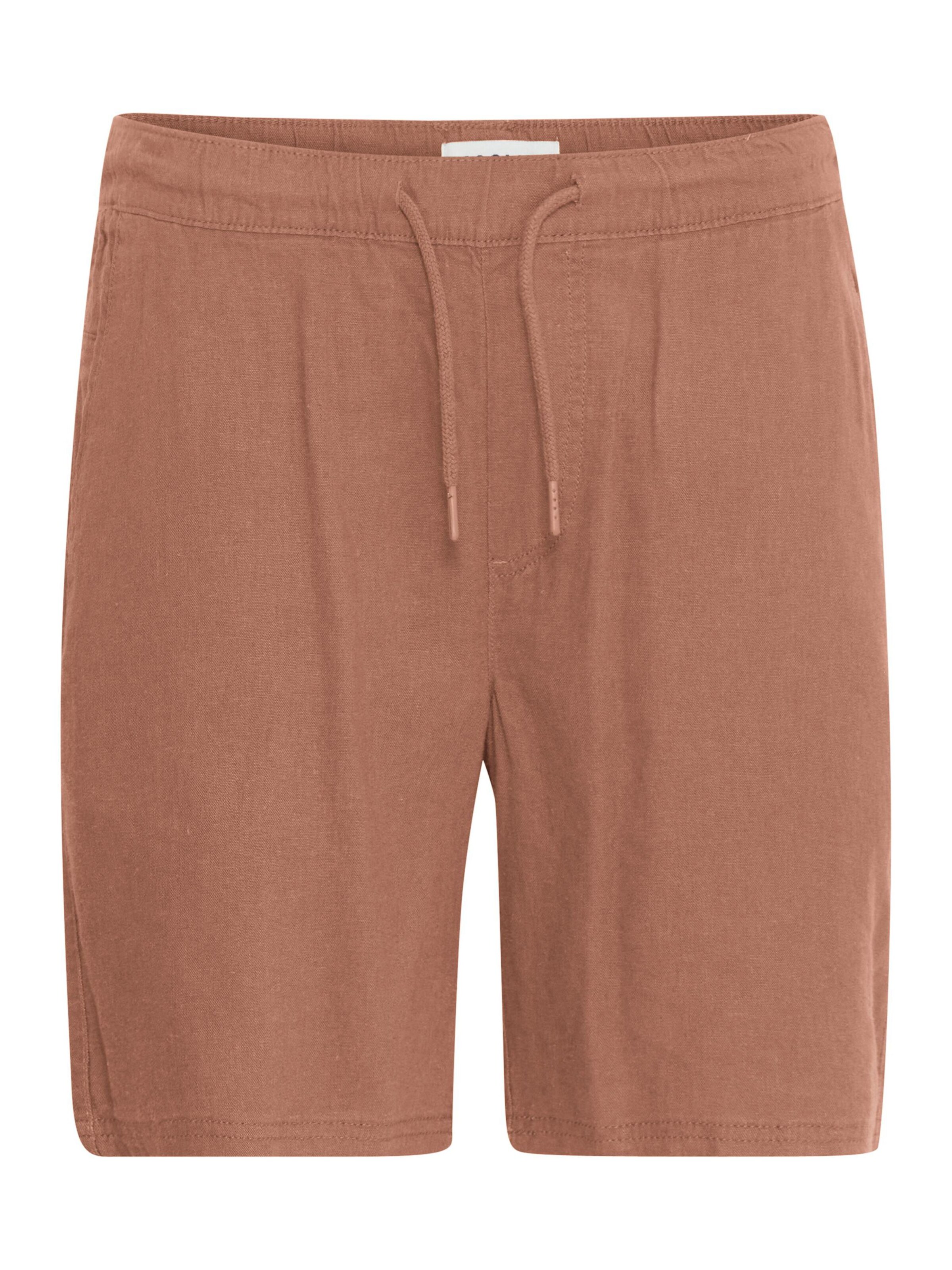 !Solid Chino &#x27; SDAurelius &#x27; in Bruin: voorkant