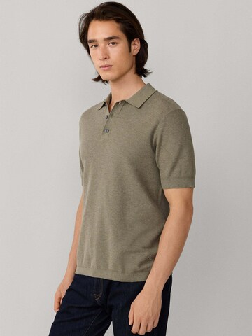 Hackett London Shirt 'Honeycomb' in Green