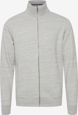 BLEND Zip-Up Hoodie 'LENNER' in Grey: front