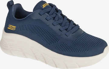 SKECHERS Platform trainers 'Skechers Bobs B Flex Hi' in Blue: front