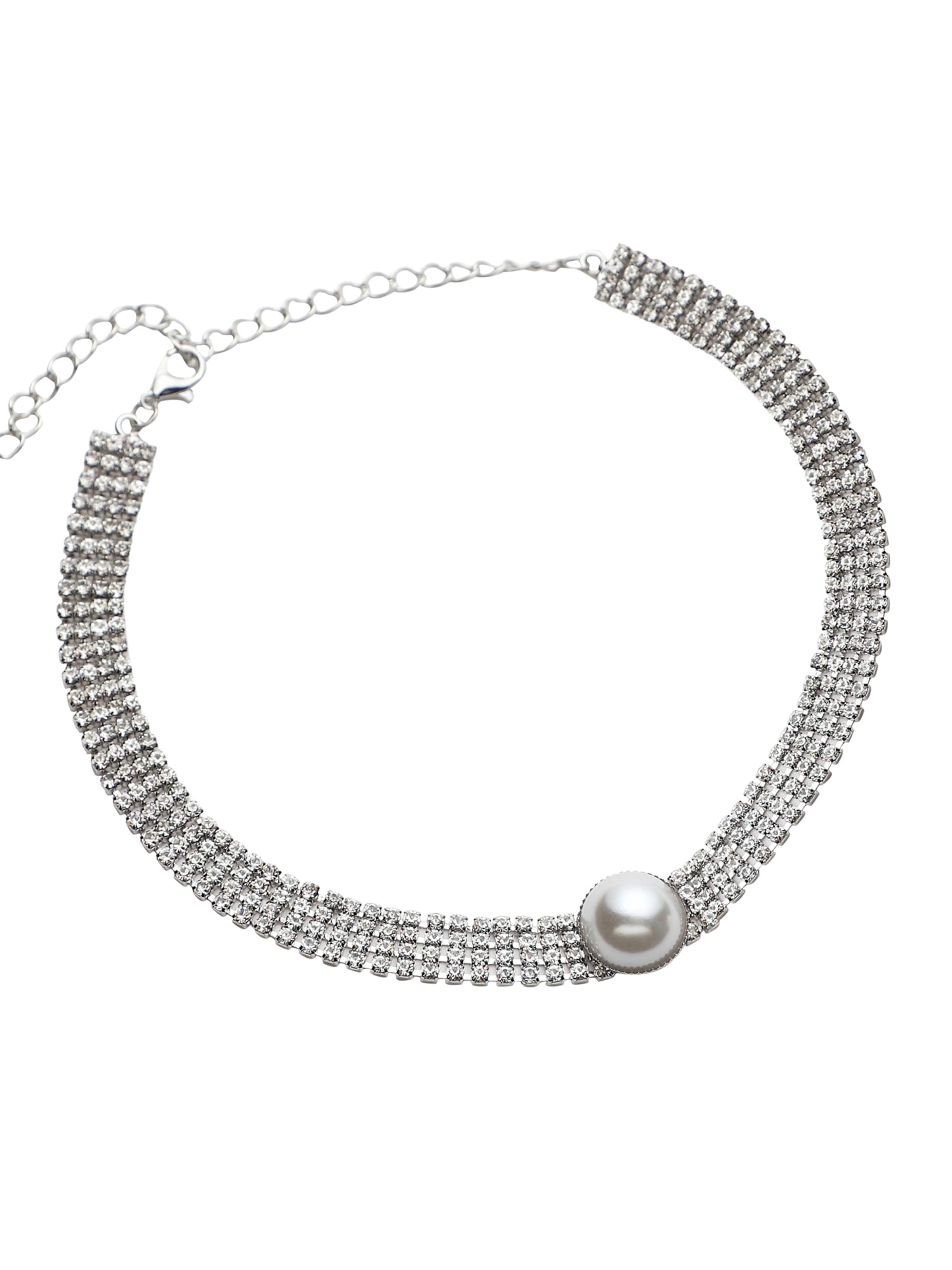 Collana 'Mehak' di SOHI in argento: frontale