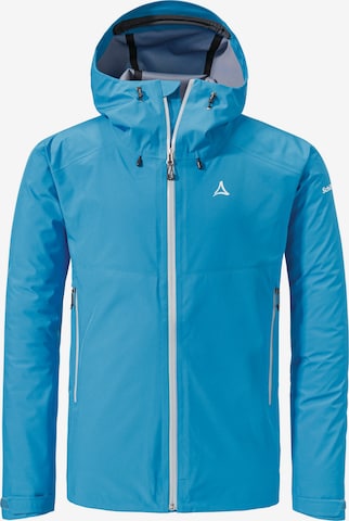 Veste outdoor ' Hiking Jacket Style Cascata MNS ' Schöffel en bleu : devant