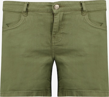 Pantalon 'CERISE' Deeluxe en vert : devant