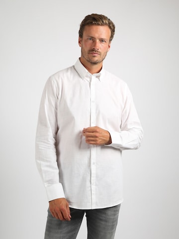 Suitable Slim Fit Hemd‌‌‌‌‌‌ in Weiß