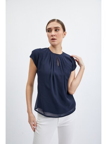 Orsay Bluse in Blau: predná strana