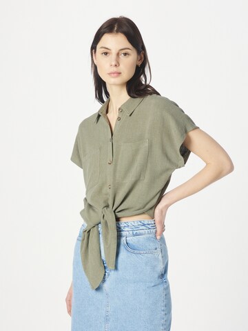 PIECES - Blusa 'Vinsty' em verde: frente