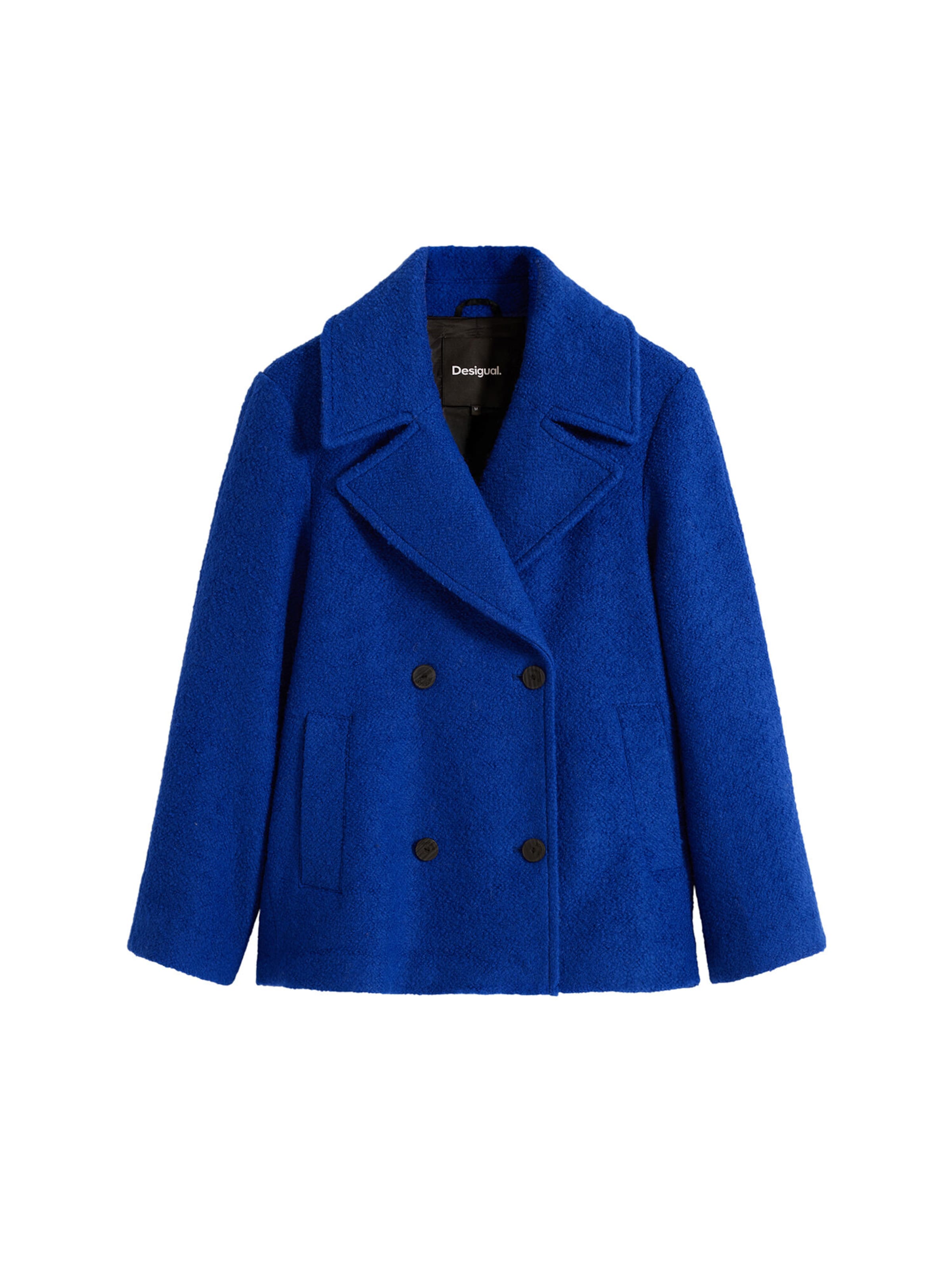 Desigual - Abrigo de invierno en azul: frente