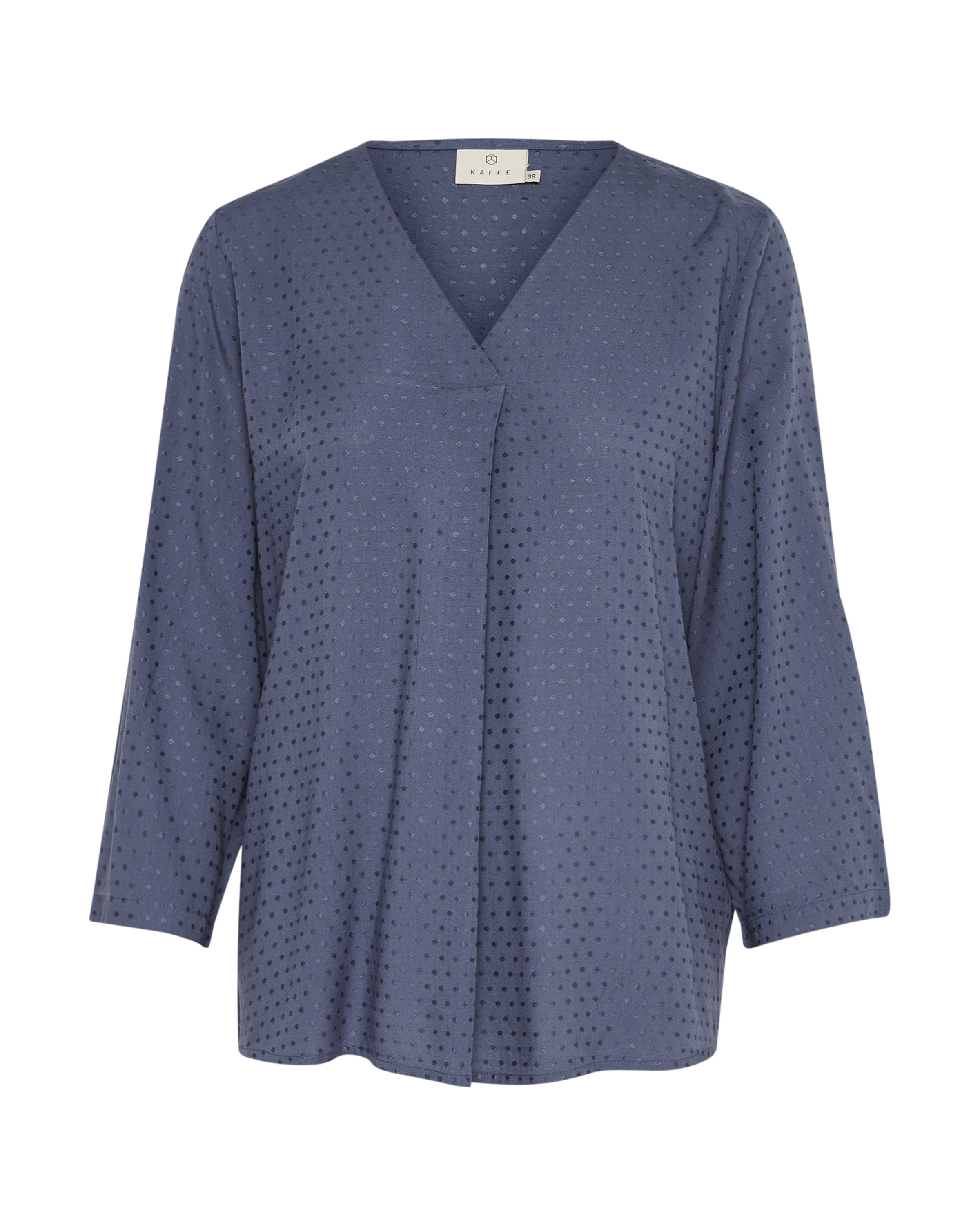 Kaffe - Blusa 'KAElsa' en azul: frente