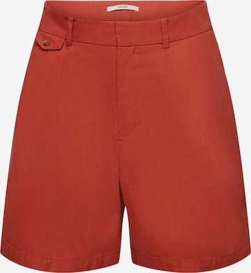 ESPRIT Regular Broek in Oranje: voorkant